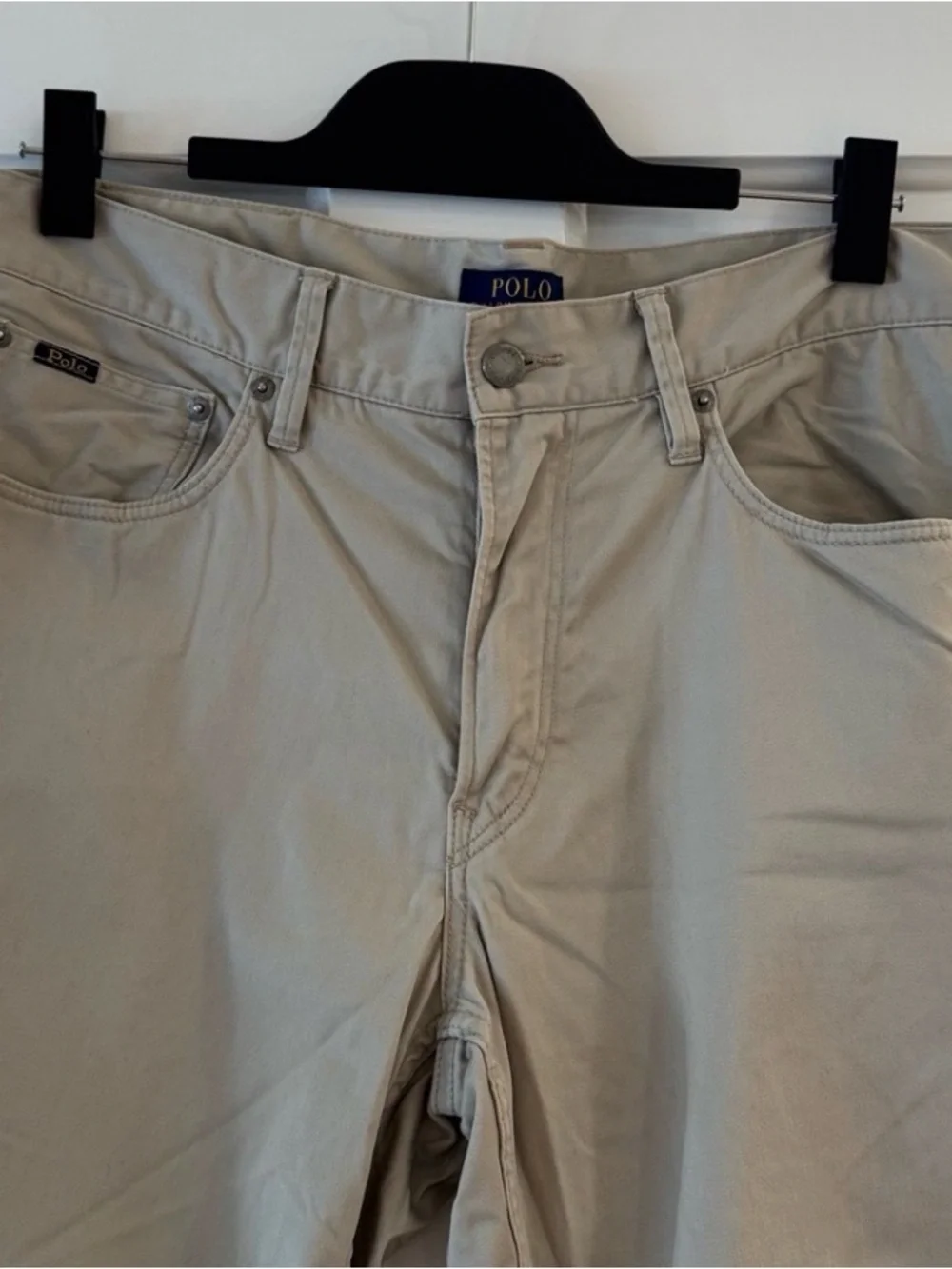 Polo by Ralph Lauren Beige Straight-Leg Chinos